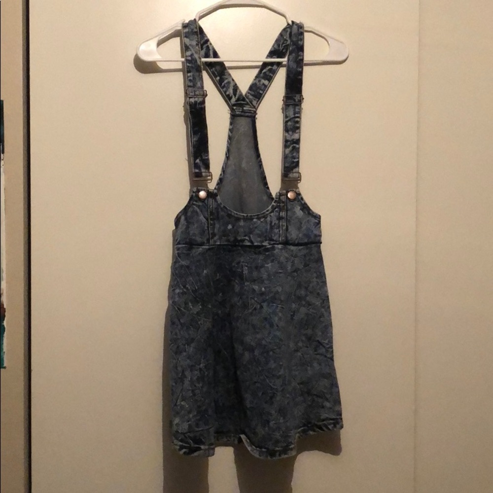 Skater skirt overalls